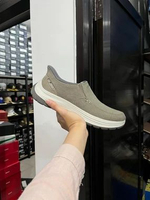 SEPATU SKECHERS DWCKLAN GULLIVER TAUPE MEN'S ORIGINAL 205356TPE 43
