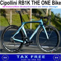 T1000 Ottanio Shiny Cipollini RB1K Diy Carbon Road Full Bike Complete Bike With R7000 Groupset ACE 50mm Carbon Wheelset