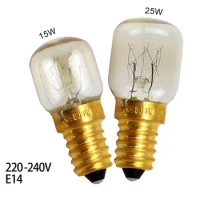 220V 240V High Temperature LED Bulb 15W 25W E14 300 Celsius Degree Microwave Oven Toaster/Steam Light Bulbs Cooker Hood Lamps