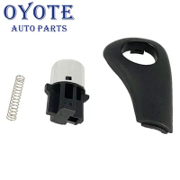 OYOTE 54132-SDA-A81 Shifter Shift Button Knob Repair Kit + 54141-SDA-A81 Shift Knob Side Plate or 2003-2006 Honda Accord