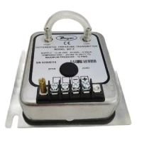 Dwyer Differential pressure transmitter MODEL: 607-8 SUPPLY:13-36VDC SIGNAL:4-20mA MAXIMUM PRESSURE:10 PSIG