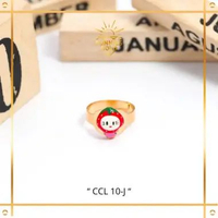 CINCIN ANAK NEWBORN OSROT MODEL HELLO KITTY STRAWBERRY LUCU EMAS ASLI EMAS MUDA KADAR 8K (375) CINCI