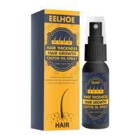 Sdotter New Castor Oil Hair Growth Spray Fast Growth Liquid Hair Loss Scalp Treatment Serum Spray Prompte Dense Hair Regrowth Pr