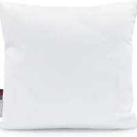 28x28 White Cotton Feel Microfiber Square Sham Euro Sofa Bed Couch Decorative Pillow Insert Form Fill Stuffer Cushion