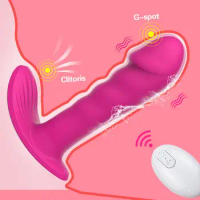 Remote Vibrator for Women Dildo Sex Toy G Spot Massager Vagina Clitoris Stimulator Female Masturbator Wearable Vibrating Panties