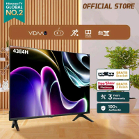 Smart TV Hisense 43 inch Vidaa - Bezelles Design - Dual Band Wifi - 43E4H - Remote