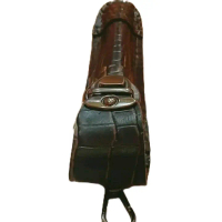 Sarung kulit pipa once GG,kulit sapi bermotif 100% Asli,tanpa jahit kuat mewah,dan elegan.