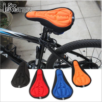 200pcspcs/lot Wholesale/free shipping Bicycle Saddle Seat Cover 4 Color Comfortable 3D Silicone bike Gel Cycling Seat Cover pad
