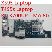 Motherboard For Lenovo ThinkPad X395/T495s Laptop Mainboard R7-3700UP UMA 8G 02DM190