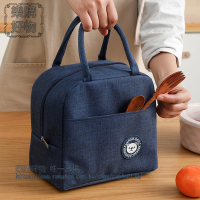 保溫飯盒袋手提包午餐學生便當包便當袋保溫袋帶飯袋子飯盒手提袋