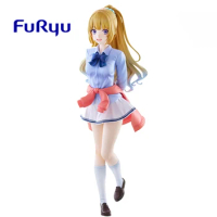 Original FuRyu TENITOL Karuizawa Kei Youkoso Jitsuryoku Shijou Shugi No Kyoushitsu E 30Cm Anime Figure Model Collectible Toys