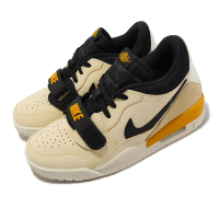 【NIKE 耐吉】休閒鞋 Air Jordan Legacy 312 Low GS 大童 女鞋 卡其 黃 爆裂紋 麂皮(CD9054-200)