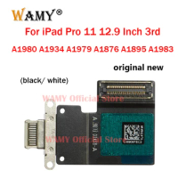 Original New USB Charging Connector Dock Port Flex Cable For iPad Pro 11 12.9 Inch 3rd A1980 A1934 A1979 A1876 A1895 A1983