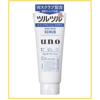 SHISEIDO 資生堂磨砂洗面乳 UNO WHIP WASH CRUB 130G
