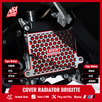 NSA COVER RADIATOR BRIGITTE ALL NMAX AEROX LEXI ADV PCX VARIO STYLO PCX Tutup Radiator Yamaha Honda 