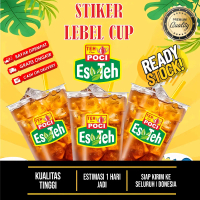 stiker es teh poci 50pcs