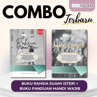 KOMBO Buku Rahsia Suami Isteri + Panduan Lengkap Mandi Wajib  - Ilmu Perkahwinan Berdasarkan Iman da