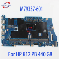 For HP K12 PB 440 G8 Laptop Motherboard M79337-601 SPS-MB UMA Ryzen5 5600U nSDC WIN