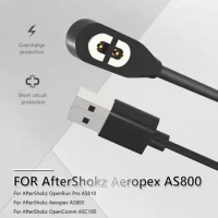 Replace Headphones Charging Cable for AfterShokz OpenComm ASC100/Aeropex AS800 Convenience Charger for Travel Camping