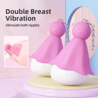 Breast Massager for Women Sex Toys for Couples Electric Female Sex Furniture Nipple Clamps Sexy Porn Breast Accessory Nipples