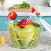 Manual Creative Vegetable Dehydrator, Desiccant Dehydrator, Salad Basin, Fruit Basket, Kitchen Gadgets, Home