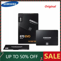 100%SAMSUNG SSD 870 EVO 250GB 500gb Internal Solid State Disk HDD Hard Drive SATA 2.5 250 GB 1TB 2TB Inch Laptop Desktop PC