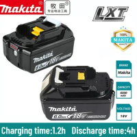 18V 6000mAh Makita Original Lithium ion Rechargeable Battery 18v 6.0Ah BL1860 BL1830 BL1850 BL1860B Drill Replacement Battery