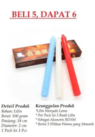 D758 (ISI 3) Lilin BDSM suhu rendah low temperature scented candle alat bantu fantasi mainan pasanga