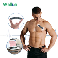 Wellue ER1 Ecg Belt Electrode Ecg Chest Strap Smart Band Heart Rate Monitor Personal Heart Monitor Ekg Cable