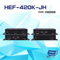 【昌運監視器】HEF-420K-JH HDMI 光纖延長器 單模雙芯可達2KM 支援RS232