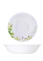 Corelle Corelle Vitrelle Glass 4 Pcs Dessert Bowls / Floral Designed Bowls / Break Resistant / Lightweight - Provence Garden