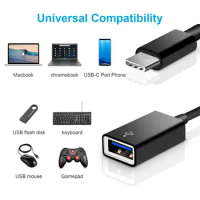 Type C To USB 3.0 OTG Adapter Cable