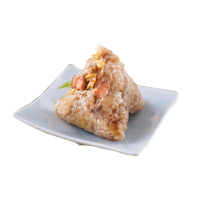 【陳家肉粽】經典肉粽2件組-傳統小肉粽80gx10入+鮮肉蛋黃粽160gx5入(端午預購 小肉粽 十八王公粽)