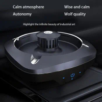 Creative Intelligent Electronic Living Room Office Car Ashtray Smoke Removal Second-Hand Smoke Air Purifier Smart Ashtray