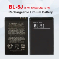 BL 5J Battery 1200mA Rechargeable Cell for Nokia X6 X1-01 N900 C3 5230 5233 5802i 5235 5900 5800 Bl-5j Mobile Phone Batteries