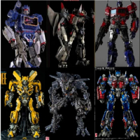 In Stock Transforming Toys THREEZERO 3A Gaiden Lightning Sonic Skyfire DLX Action Figure Boys Collectible Toy