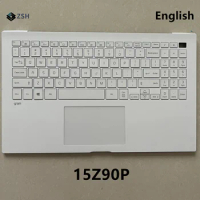 Backlit English Spain Keyboard For LG Gram 15Z90P 15Z90P-N 15Z90P-G 15Z90P-K 15Z90P-P SN8001B Laptop Keyboard C Cover