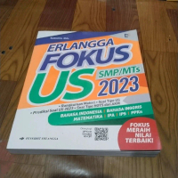 Erlangga FOKUS US SMP / MTs 2023 Original