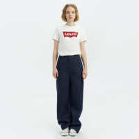 【LEVIS】Ribcage Wide Leg 女款 超高腰牛仔褲 SUMMER HOLIDAY系列 寬鬆直筒牛仔褲 人氣新品 0041V-0000