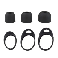12pcs Silicone Eartips Wingtips Set for Samsung Gear IconX 2018 Earphone Accessories Replacement Earbuds Tips Eargels Earplugs