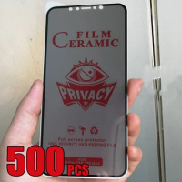 500pcs Privacy Ceramics Anti Spy Glare Film Matte Screen Protector For Samsung Galaxy S24 Ultra S23 Plus S22 A04 A14 A24 A34 A54
