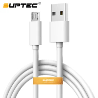SUPTEC Micro USB Cable 2A Fast Charger USB Data Cable Mobile Phone Charging Cable for Samsung Xiaomi Huawei 0.25m/1m/1.5m/2m/3m