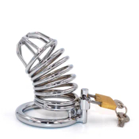 Spiral Penis cage Male Chastity Device Cock Cage metal Chastity Belt Sex Toys Drop shipping