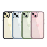 【iMos】iPhone 15 Plus 6.7吋 Ｍ系列 軍規認證雙料防震保護殼(4色)