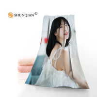 Customize Your Favorite Seola WJSN 35x75cm Daily Exercise Fitness Fast Dry Face Microfiber Towel