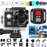 Camera Thể Thao, Độ Phân Giải 4K 1080P, Chống Nước, Thích Hợp Cho Các Hoạt Động Ngoài Trời, Dành Cho