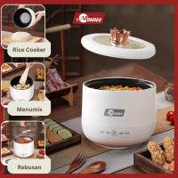 [ Mondeo ] Panci Listrik Serbaguna Untuk Goreng Rice cooker Masak Nasi Hot pot 450W panci anak kosan
