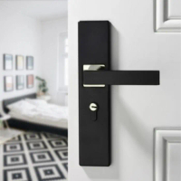 stok terbatas - handle set pintu tanggung/medium 2 cm handle pintu kotak / handle pintu minimalis / 
