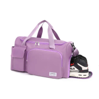 VEBLEN OFFICIAL Tas Travel Gym Waterproof dengan Kompartemen Sepatu – Duffel Bag Multifungsi