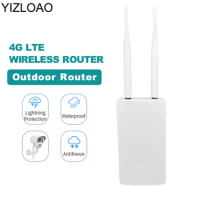 YIZLOAO 4G LTE Wireless Wifi AP Router Mobile Wifi/Hotspot 4G Modem Antenna Router Broadband Outdoor Gateway Cpe